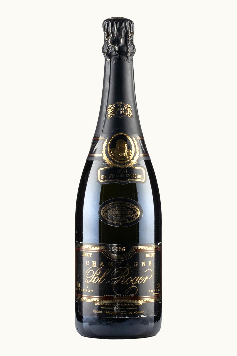 Pol Roger Cuvée Sir Winston Churchill Brut Champagne France, 1986