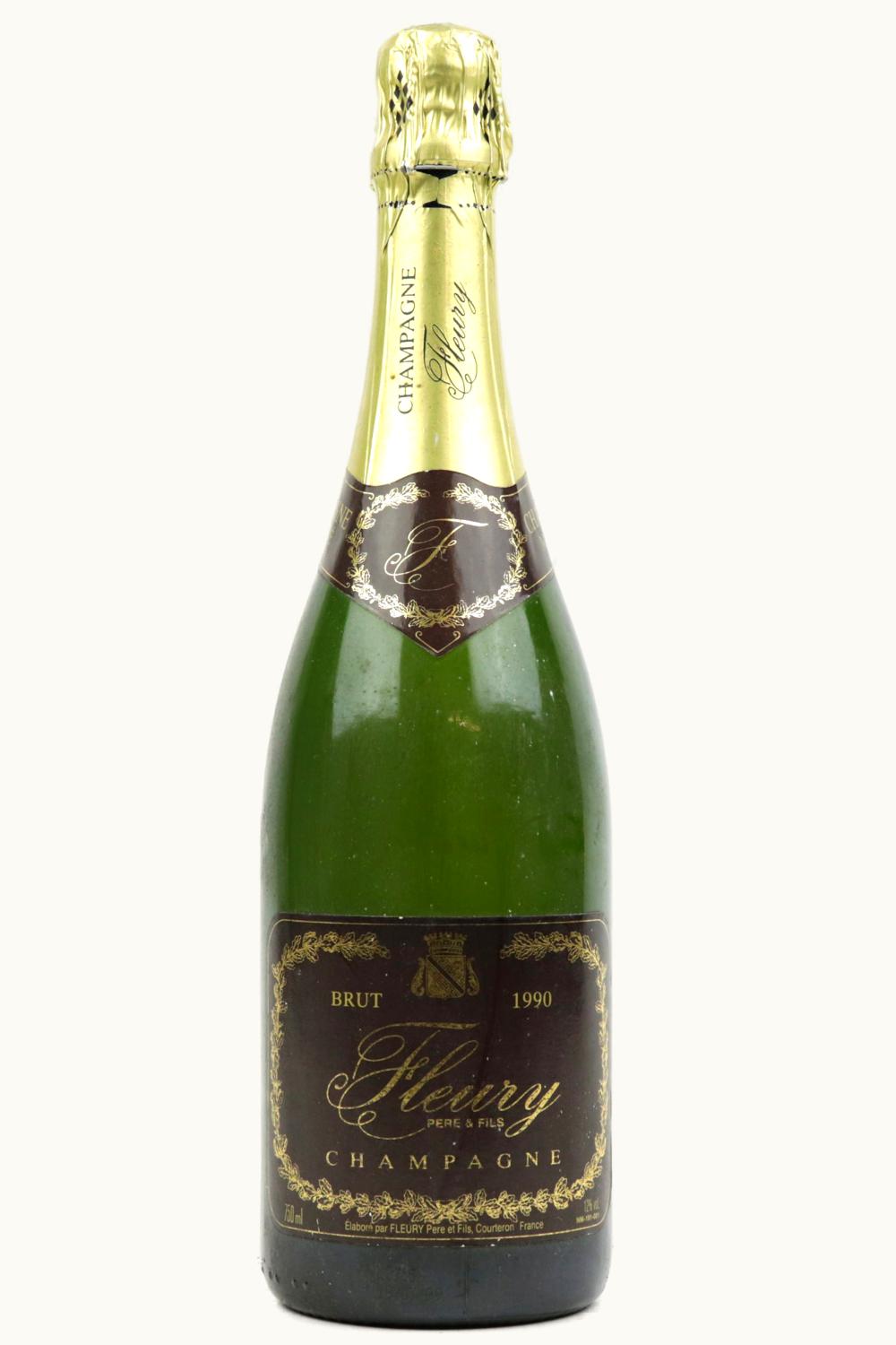 Fleury Père & Fils Vintage Brut Champagne France, 1981