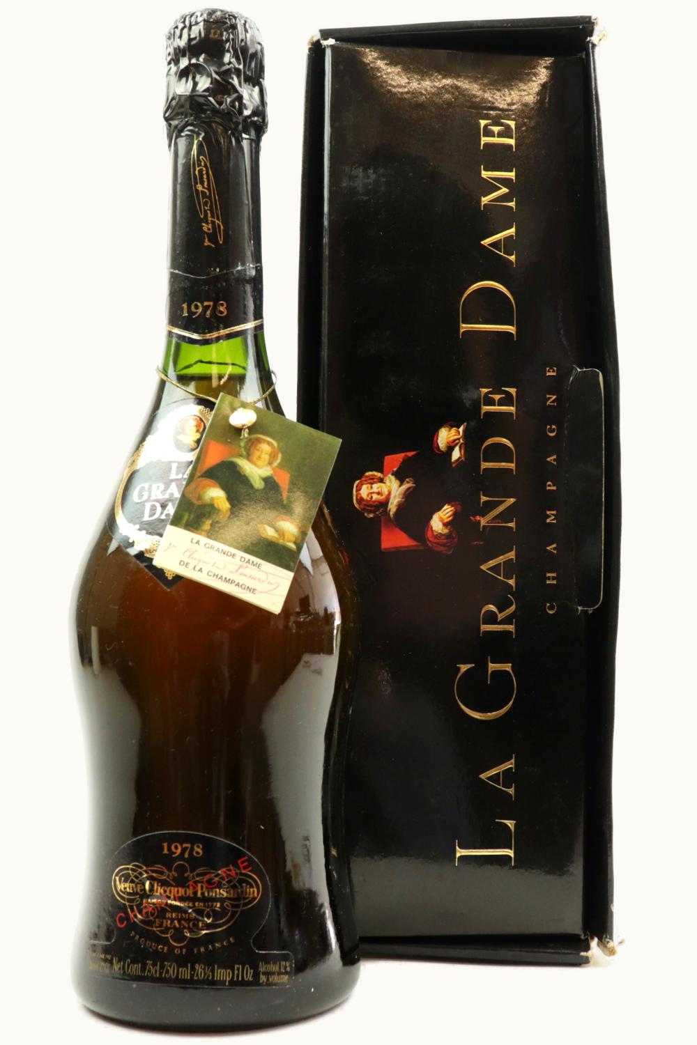Veuve Clicquot Veuve Clicquot La Grande Dame Brut Champagne France, 1978