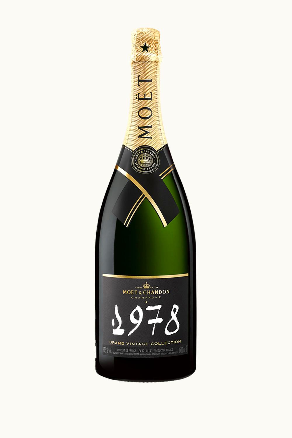Moët & Chandon Moët & Chandon Grand Vintage Brut Trilogy Vertical Collection Champagne France, 1978