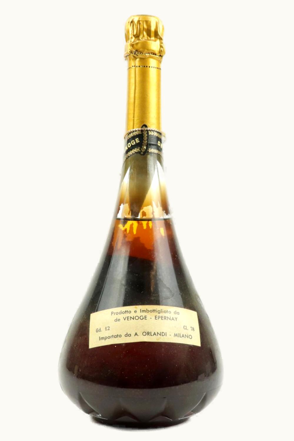 De Venoge Prince Cordon Bleu Champagne France, 1975