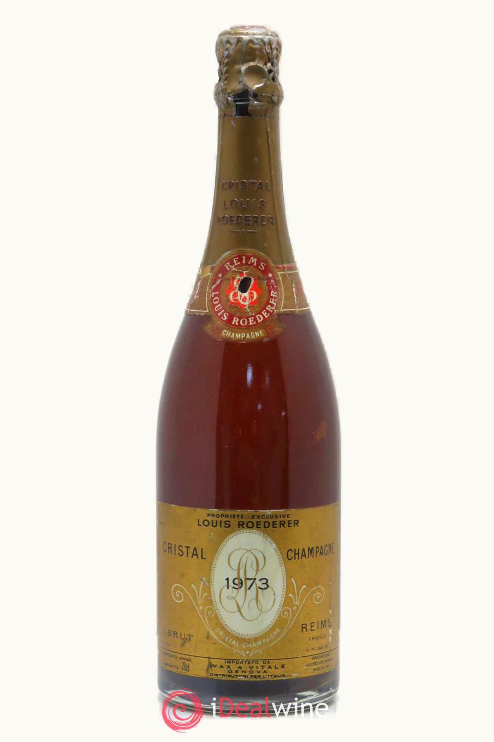 Louis Roederer Vintage Brut Champagne France, 1973