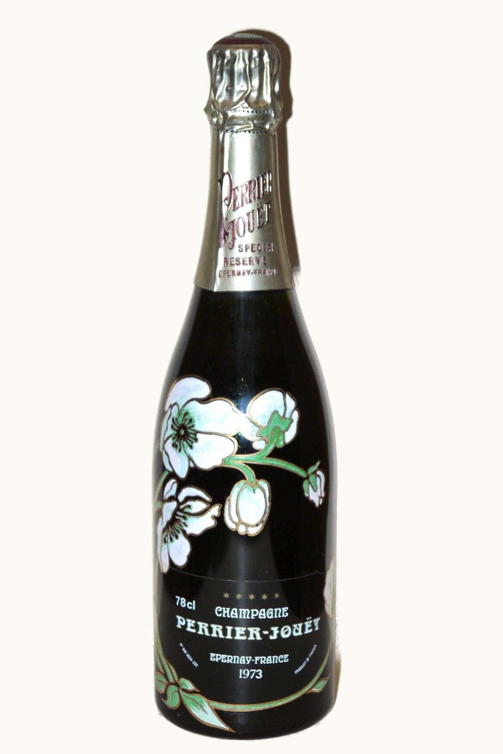 Perrier-Jouët Belle Époque Fleur de Glass Champagne Brut France, 1973