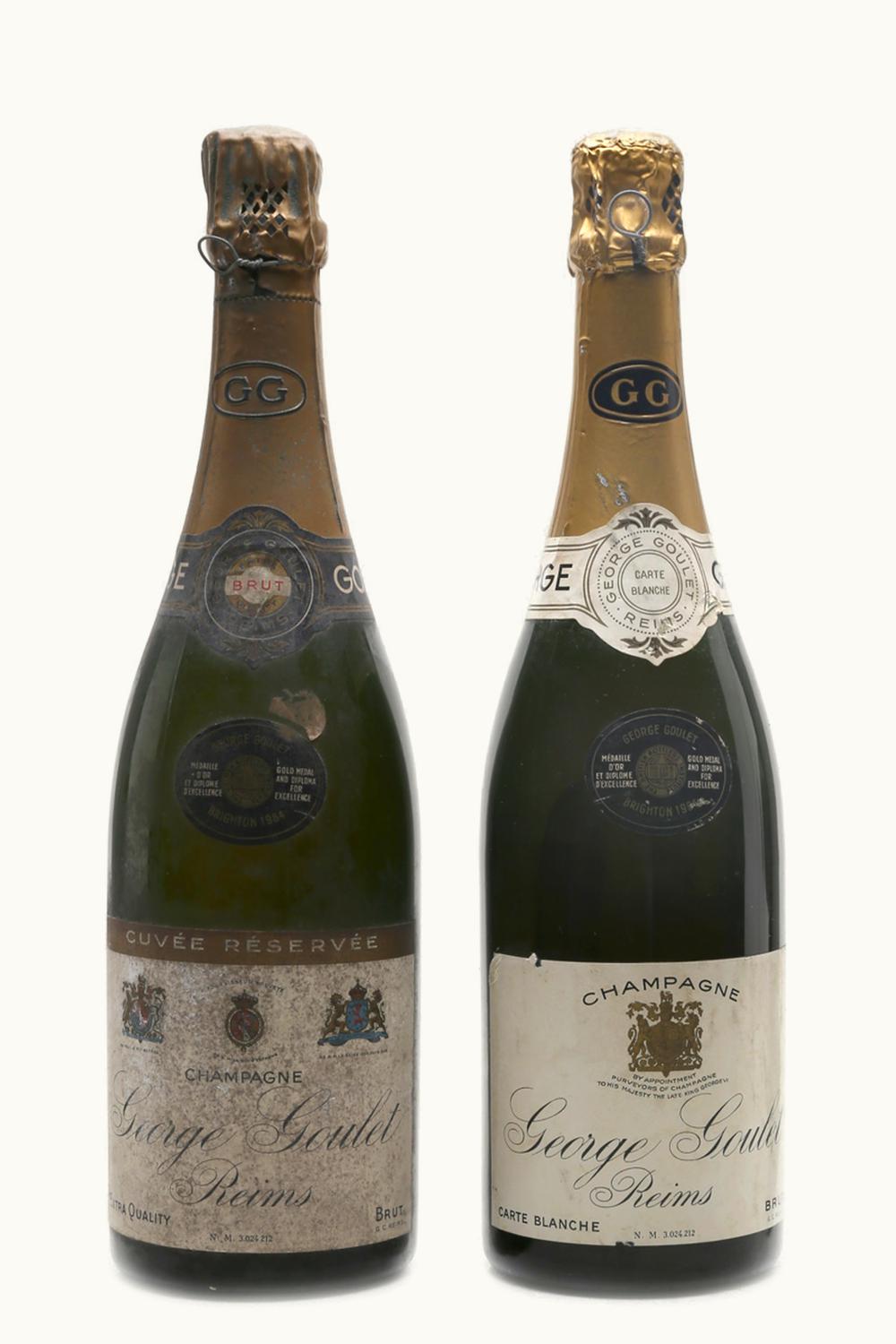 George Goulet George Goulet Cuvée du Cent Extra Quality Brut Champagne France, 1973