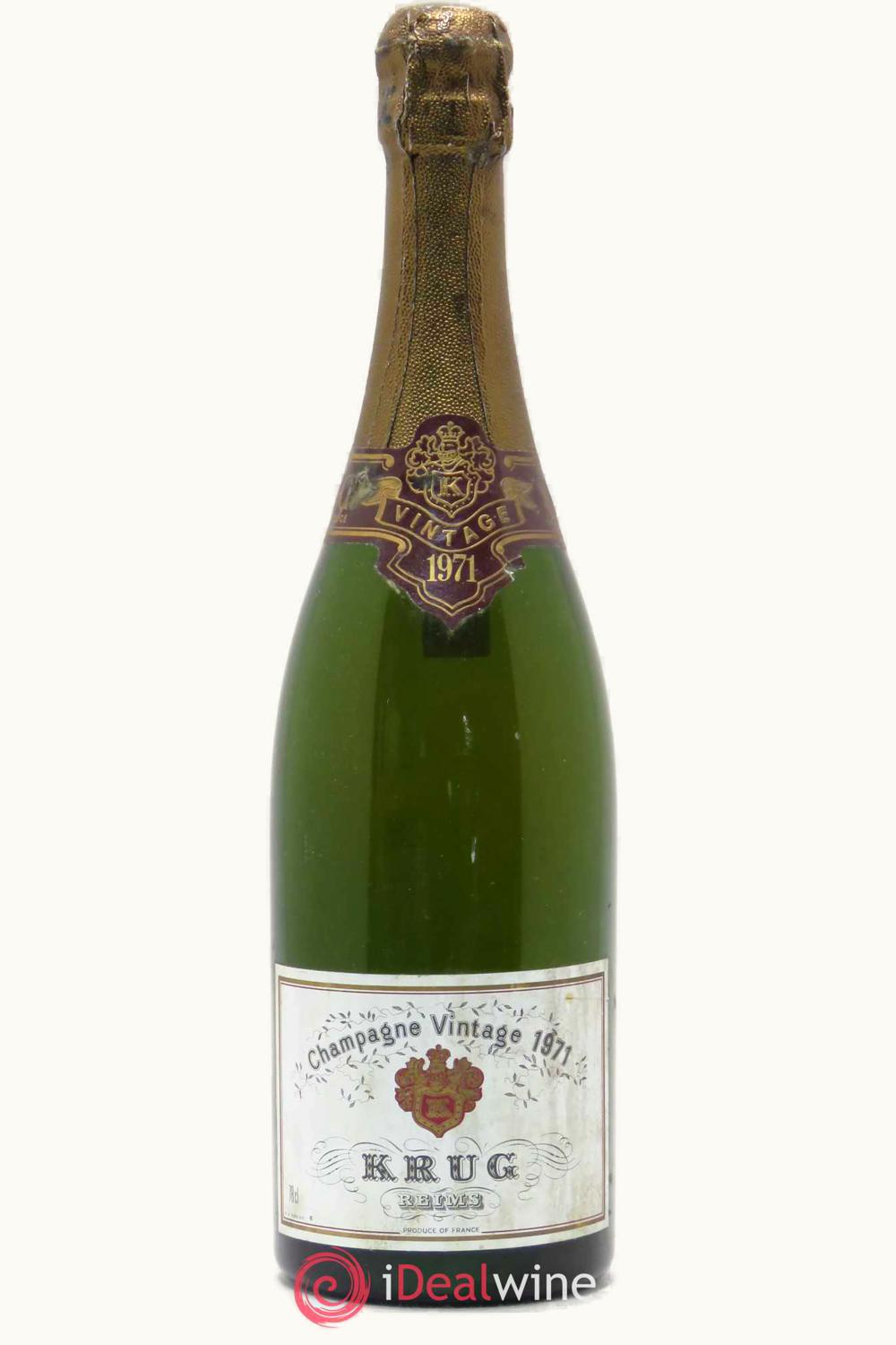 Krug Vintage Brut Champagne France, 1971