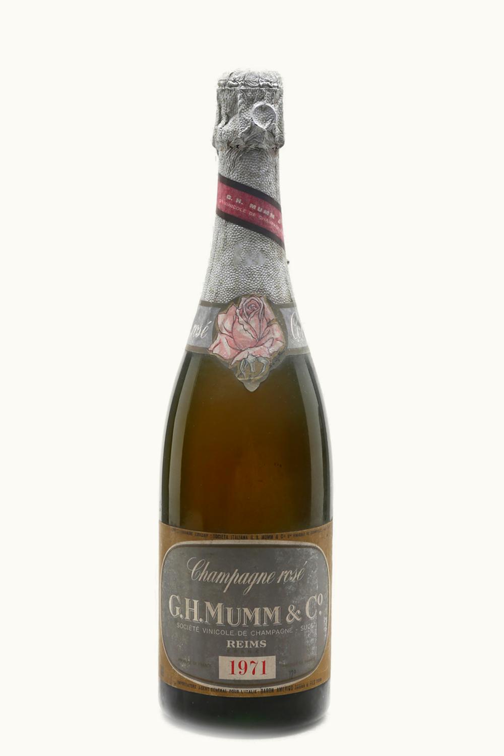 G.H. Mumm G.H. Mumm Cordon Rouge Millésimé Brut Champagne France, 1971