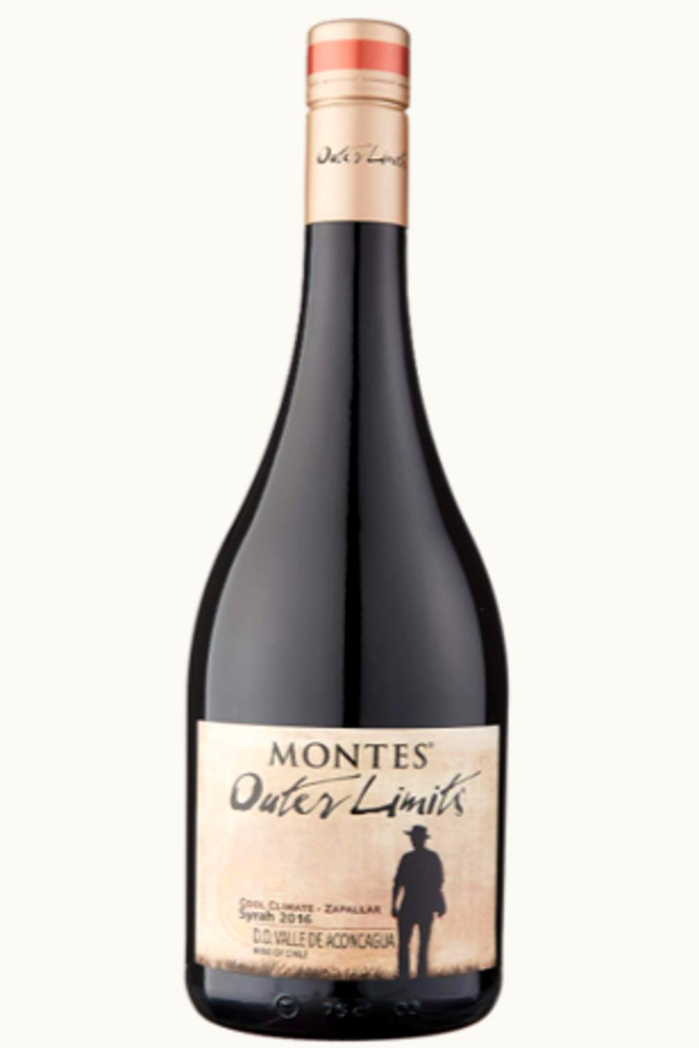 Montes Montes Outer Limits Zapallar Syrah Aconcagua Costa Valley Chile, 2022