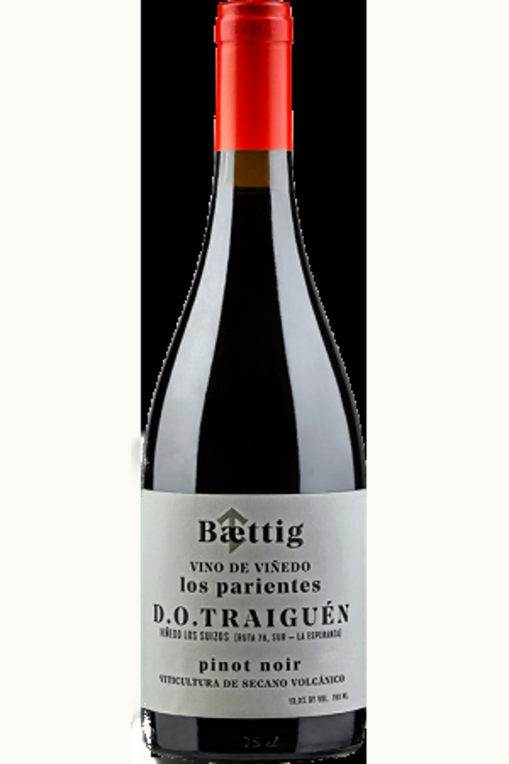 Baettig de Viñedo Baettig de Viñedo Los Parientes Pinot Noir Traiguén Malleco Valley Chile, 2021