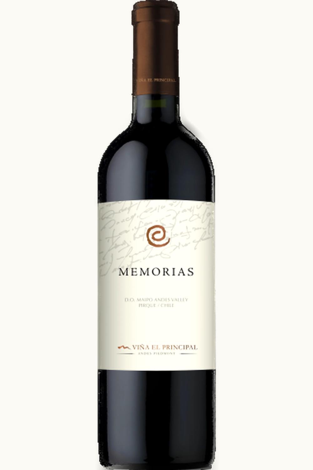 VIña El Principal Viña El Principal Memorias Maipo Valley Chile, 2020