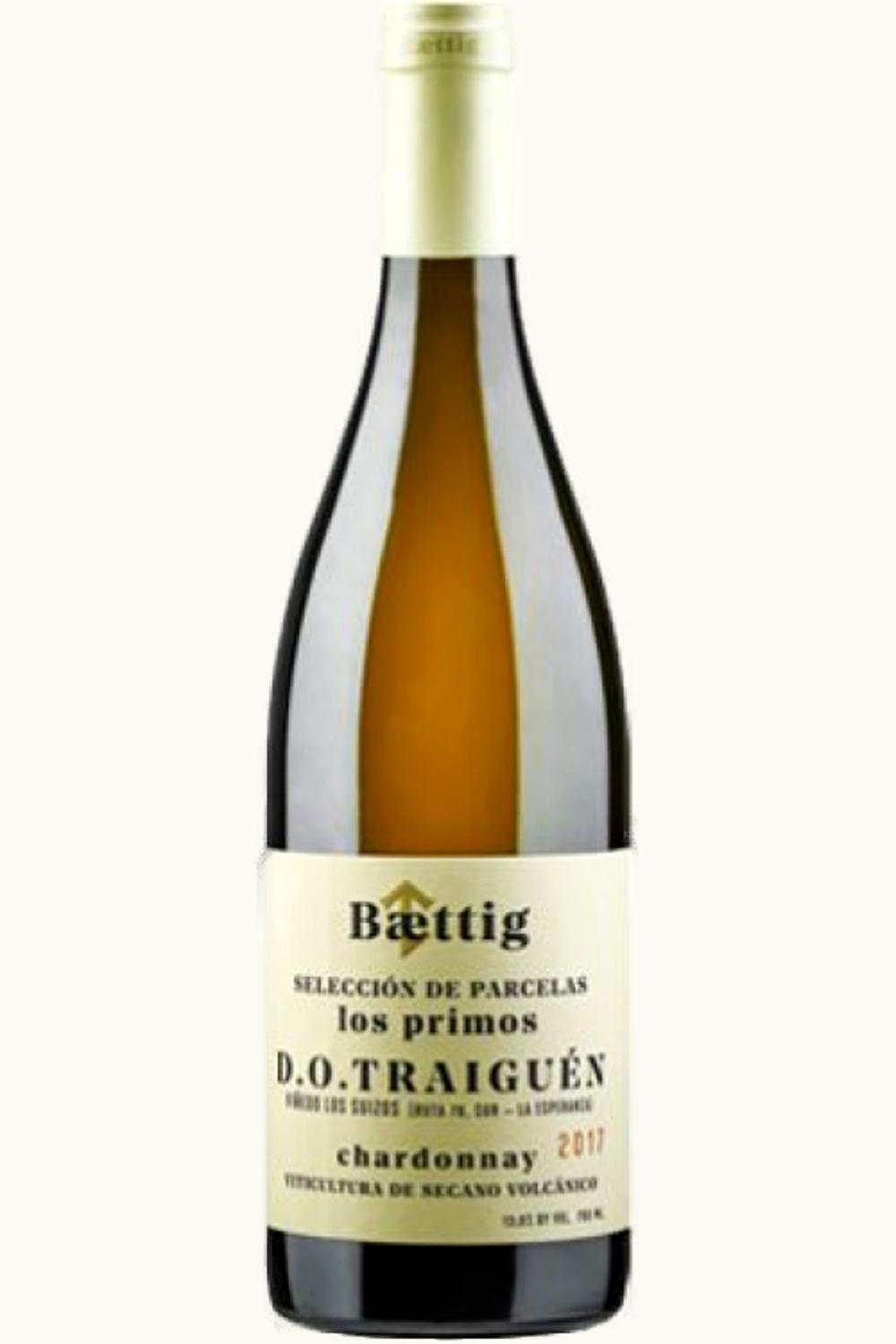 Baettig de Viñedo Baettig de Viñedo Select de Parcelas Los Primo Chardonnay Traiguén Malleco Valley Chile, 2019
