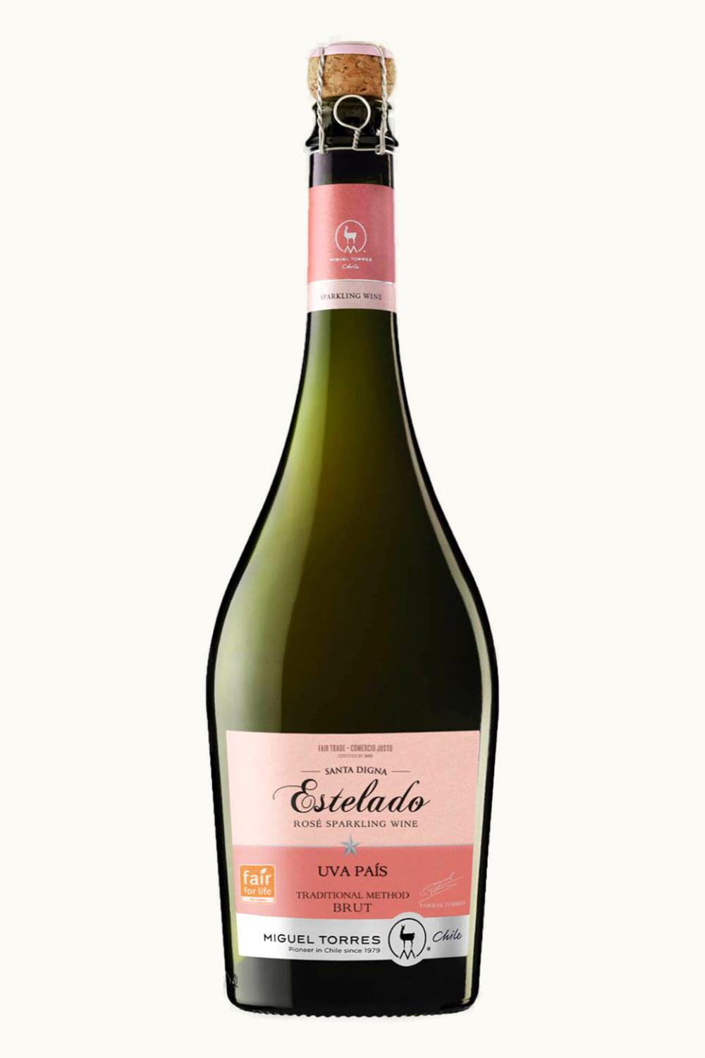 Miguel Torres Miguel Torres Santa Digna Estelado Sparkling Rosé Central Valley Chile, 2019
