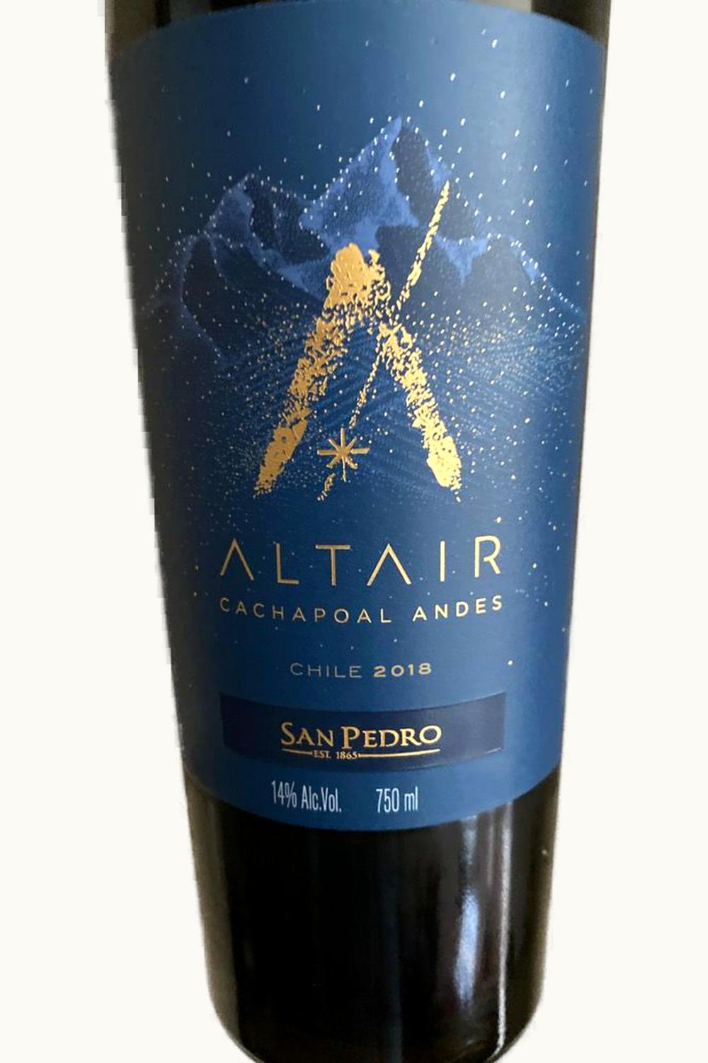 VIña Santa Rita Viña Santa Rita Altair Tinto Cachapoal Valley Chile, 2018