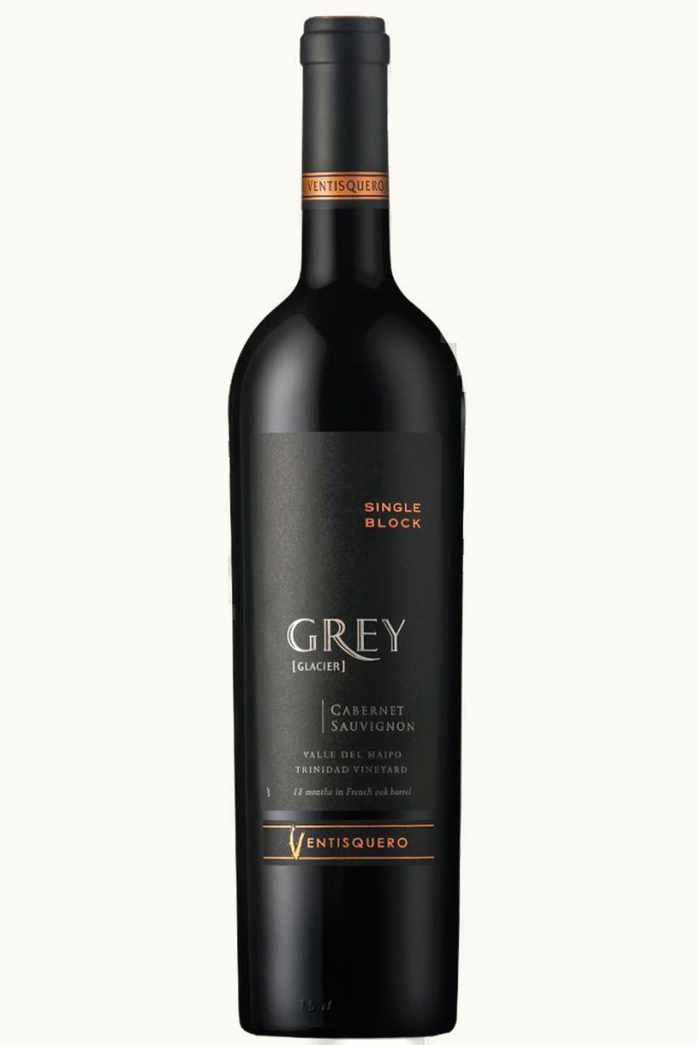 VIña Ventisquero Viña Ventisquero Grey Glacier Trinidad Single Block Cabernet Sauvignon Maipo Valley Chile, 2018