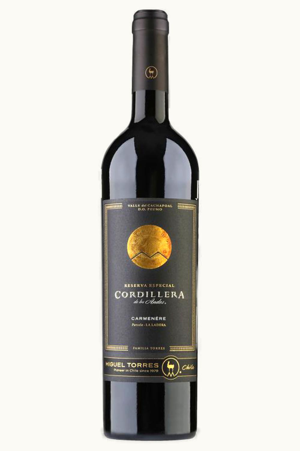 Miguel Torres Miguel Torres Cordillera de los Andes Reserva Especial Carmenere Peumo Cachapoal Valley Chile, 2018