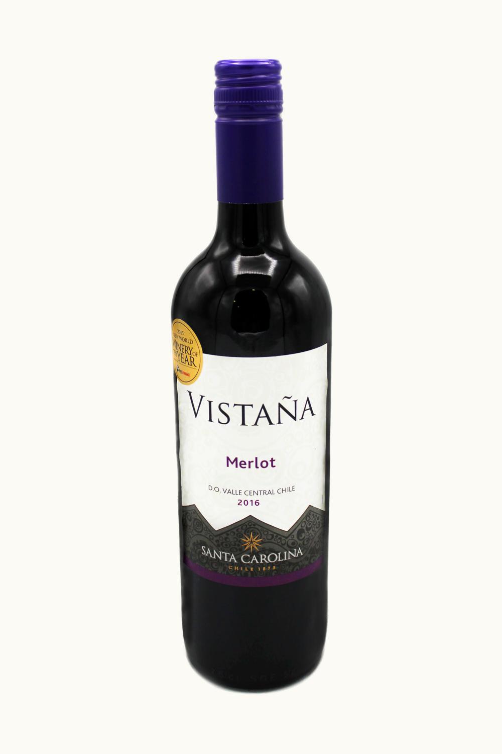 Santa Carolina Santa Carolina VIstana Cabernet Sauvignon Merlot Central Valley Chile, 2018