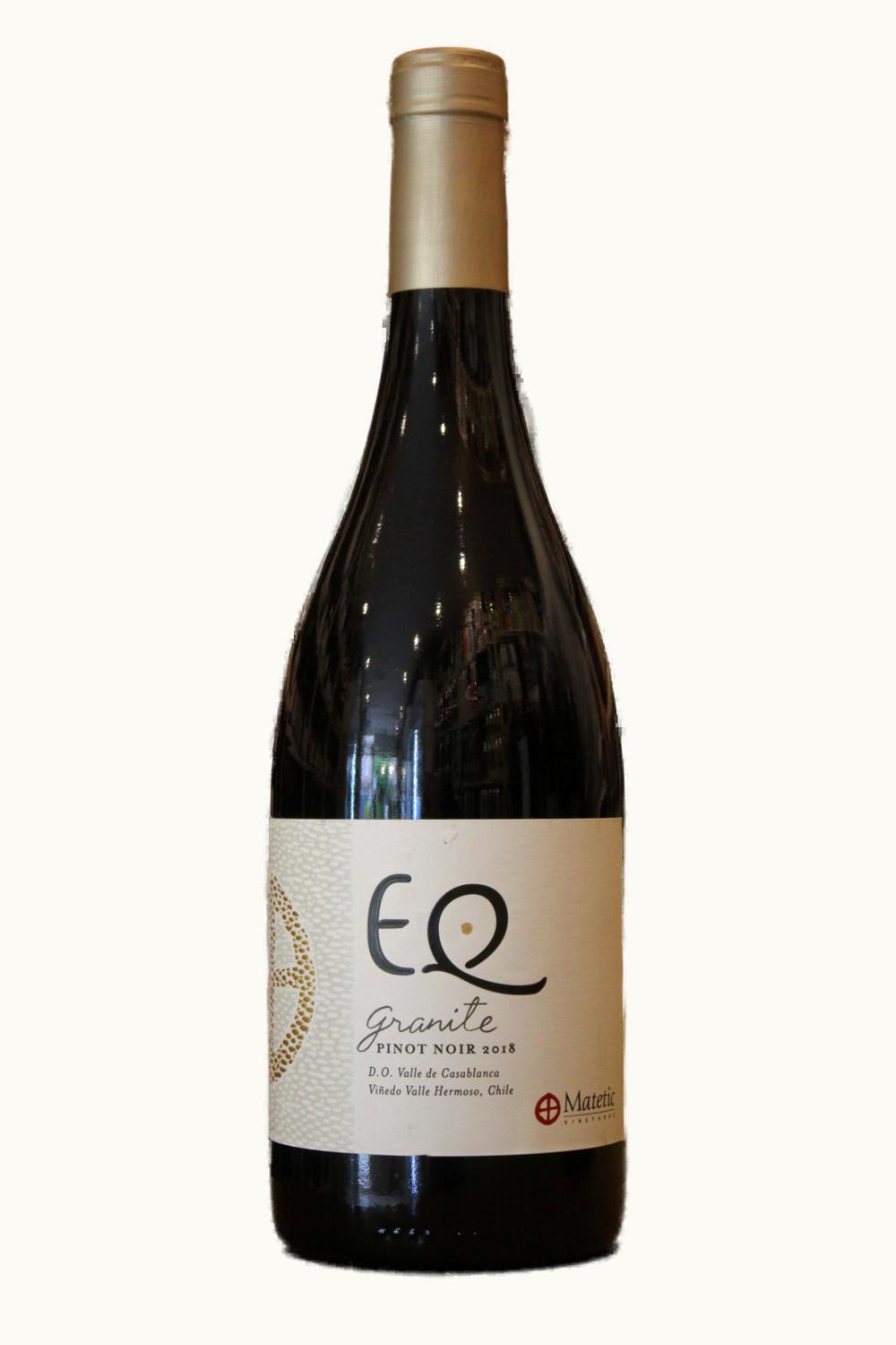 Matetic Matetic EQ Granitico Pinot Noir Casablanca Valley Chile, 2018