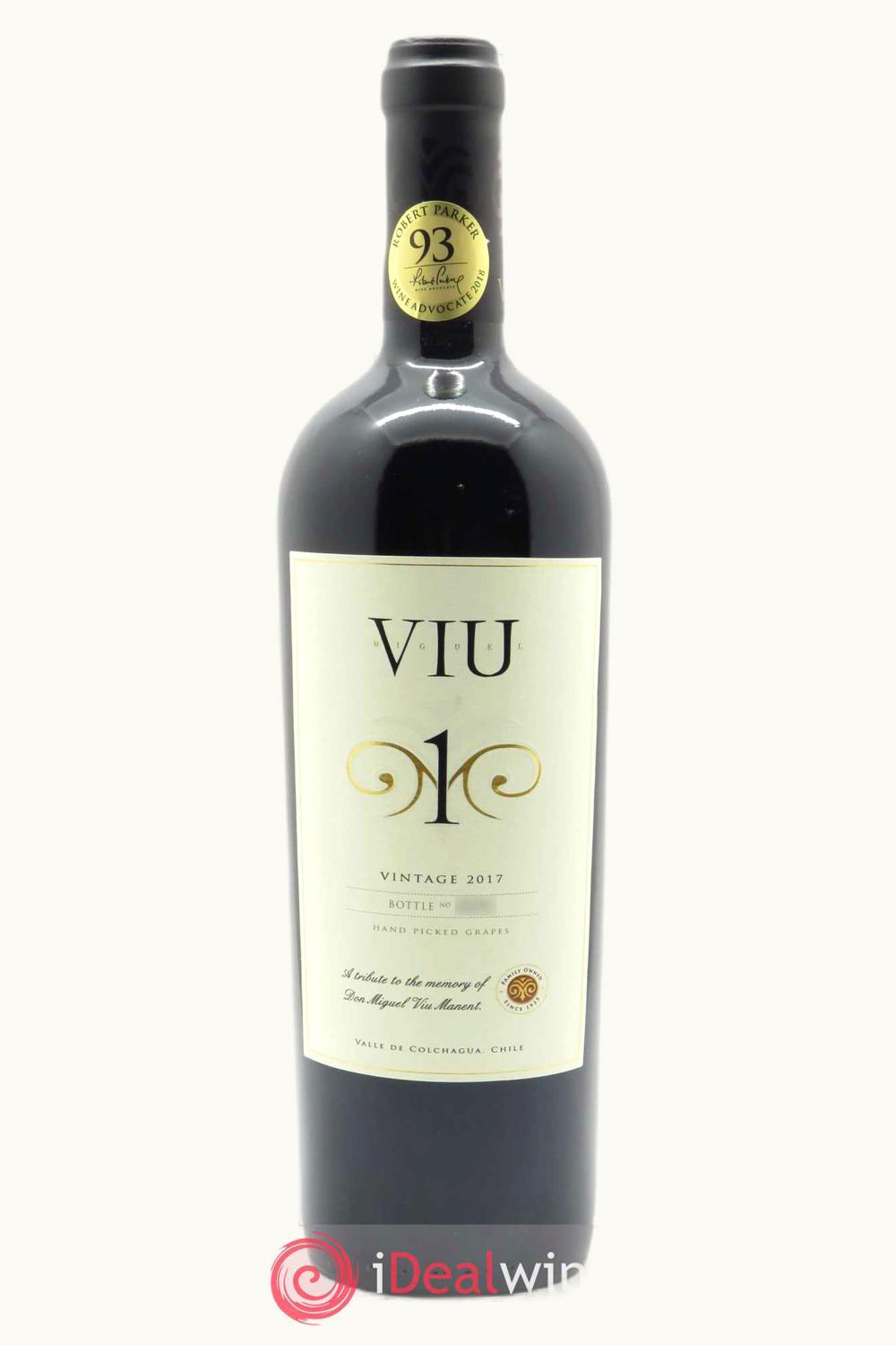 VIu Manent VIu Manent VIu One Colchagua Valley Chile, 2017