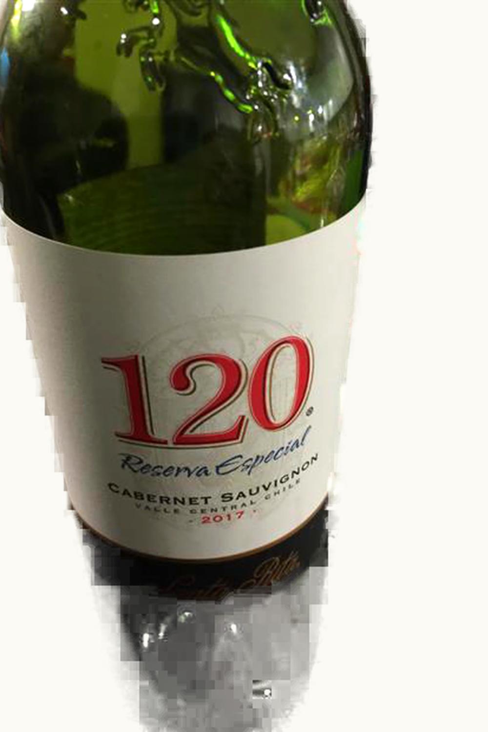 Santa Rita Santa Rita 120 Reserva Especial Cabernet Sauvignon Central Valley Chile, 2017