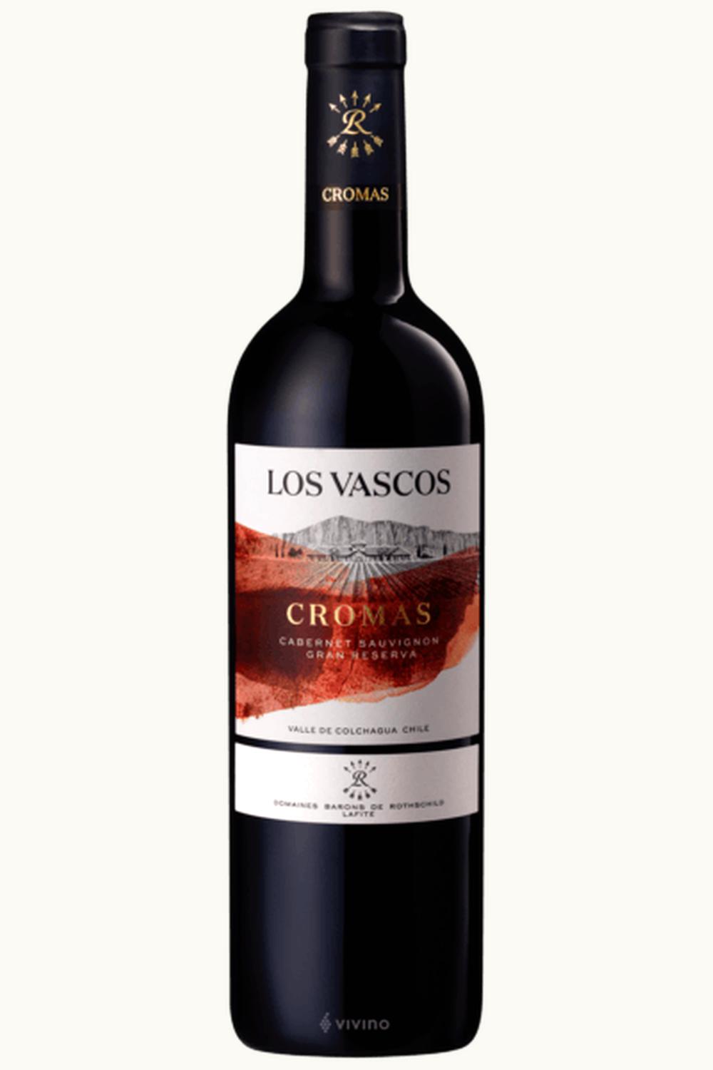 Los Vascos Los Vascos Cromas Grand Reserve Cabernet Sauvignon Colchagua Valley Chile, 2017