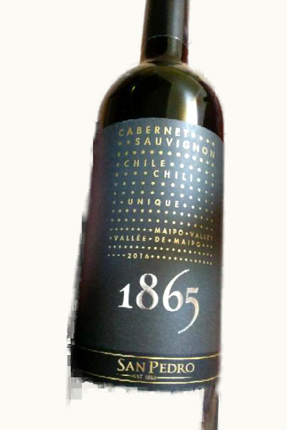 VIña San Pedro Viña San Pedro 1865 Single Vineyard Cabernet Sauvignon Maipo Valley Chile, 2016