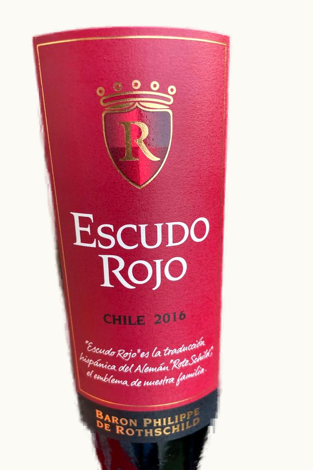 Baron Philippe de Rothschild Baron Philippe de Rothschild Escudo Rojo Central Valley Chile, 2016