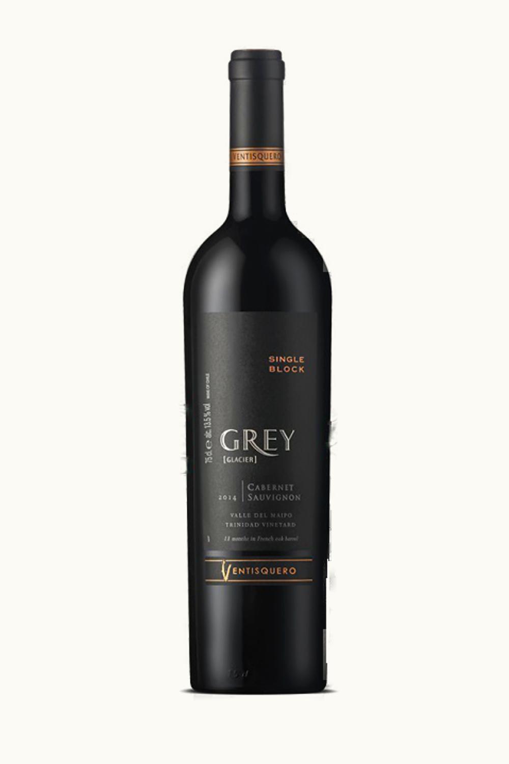 VIña Ventisquero Viña Ventisquero Grey Glacier Trinidad Single Block Cabernet Sauvignon Maipo Valley Chile, 2015