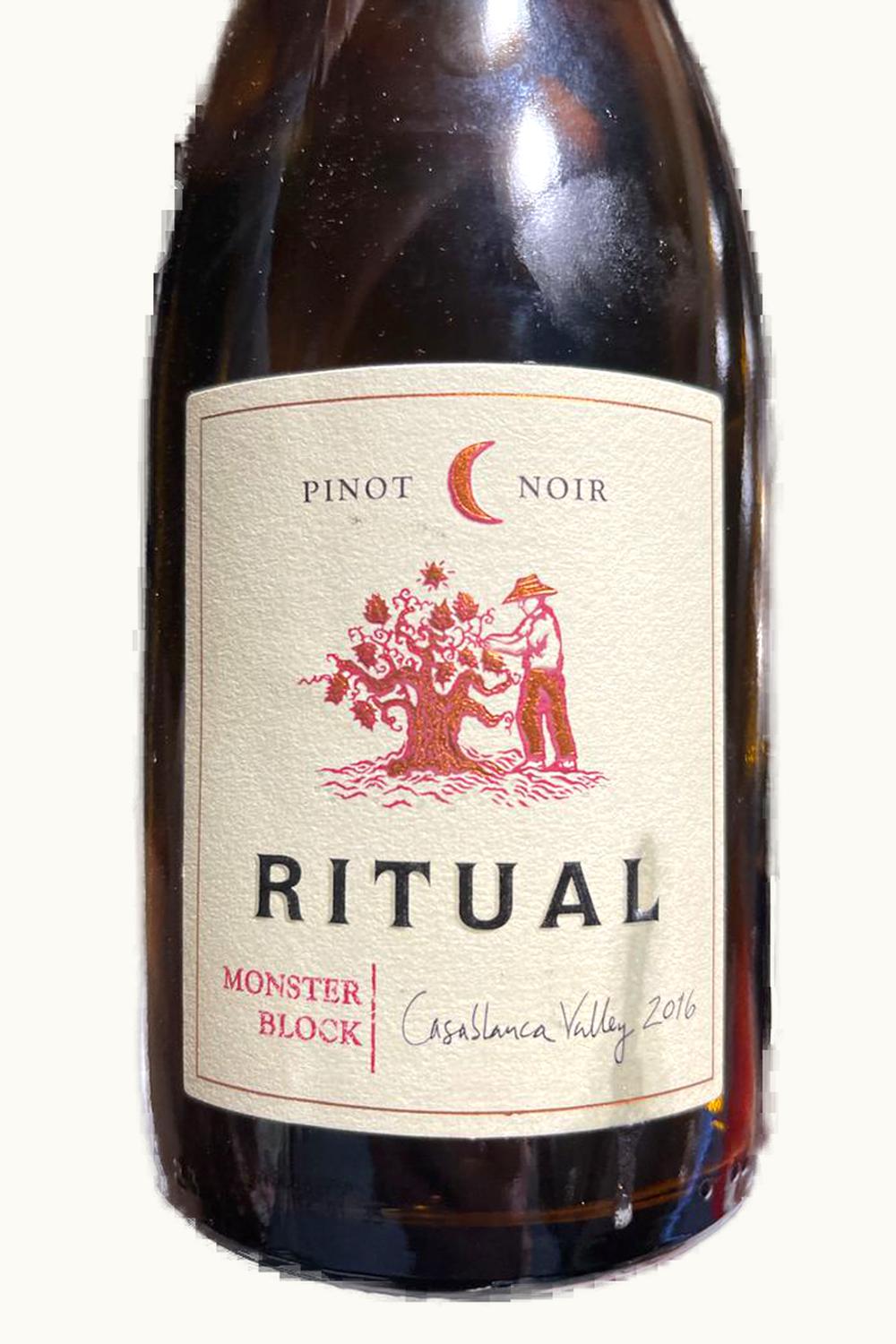 Ritual Monster Block Pinot Noir Casablanca Valley Chile, 2015