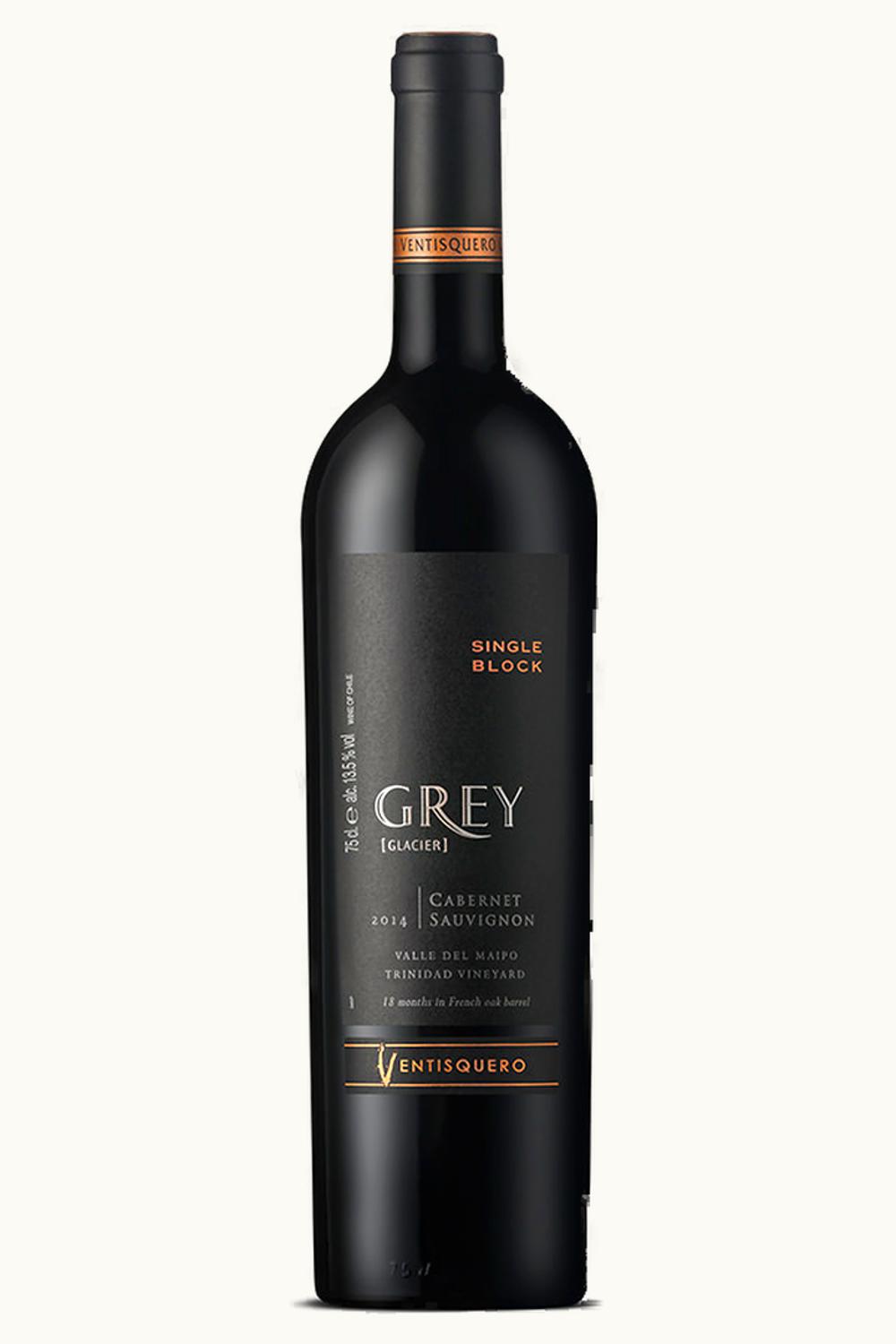 VIña Ventisquero Viña Ventisquero Grey Glacier Trinidad Single Block Cabernet Sauvignon Maipo Valley Chile, 2014