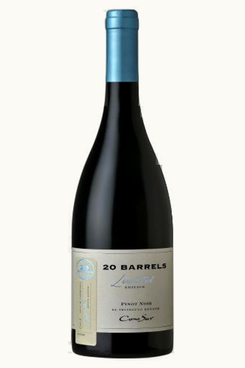Cono Sur Twenty Barrel Limited Edition Syrah Limari Valley Chile, 2014