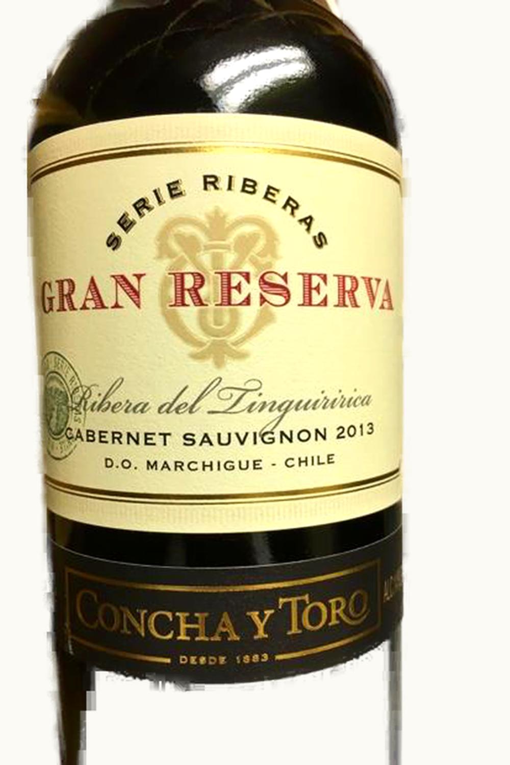 Concha y Toro Concha y Toro Grand Reserve Serie Ribera Cabernet Sauvignon Colchagua Valley Chile, 2013