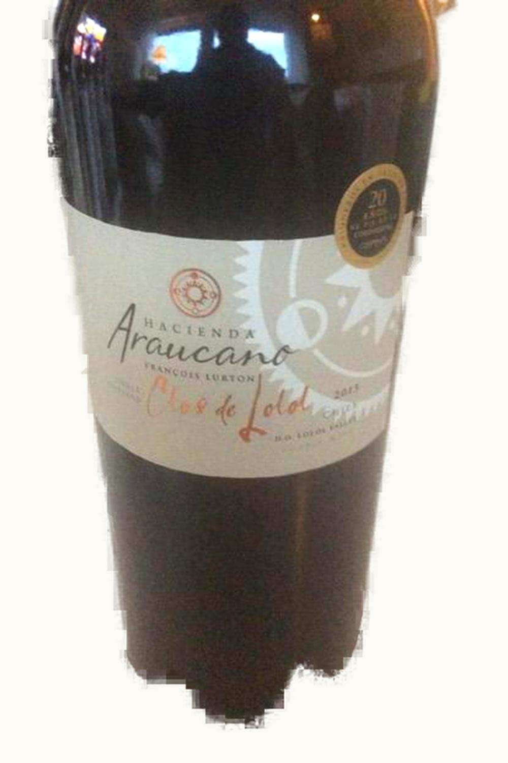 François Lurton François Lurton Hacienda Araucano Clos de Tinto Lolol Colchagua Valley Chile, 2013