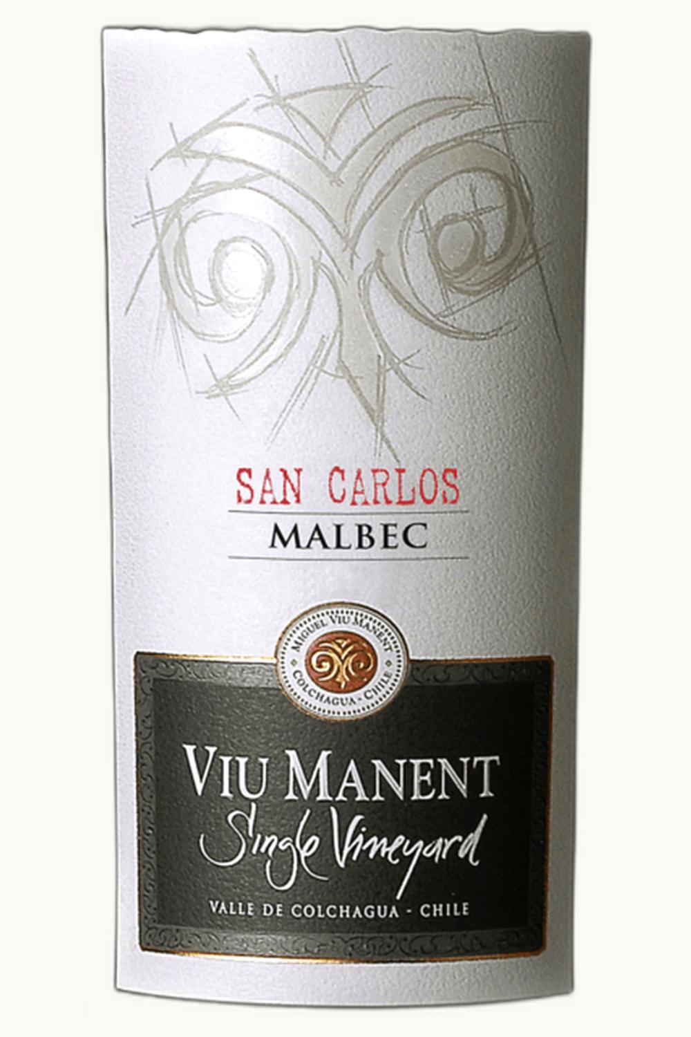 VIu Manent VIu Manent Single Vineyard Malbec Colchagua Valley Chile, 2013