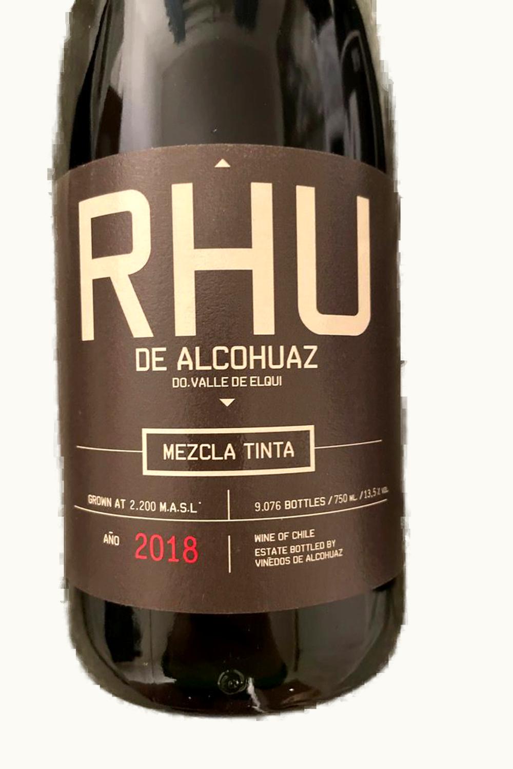 Viñedo de Alcohuaz Vinedo de Alcohuaz Rhu Mezcla Tinta Elqui Valley Chile, 2012