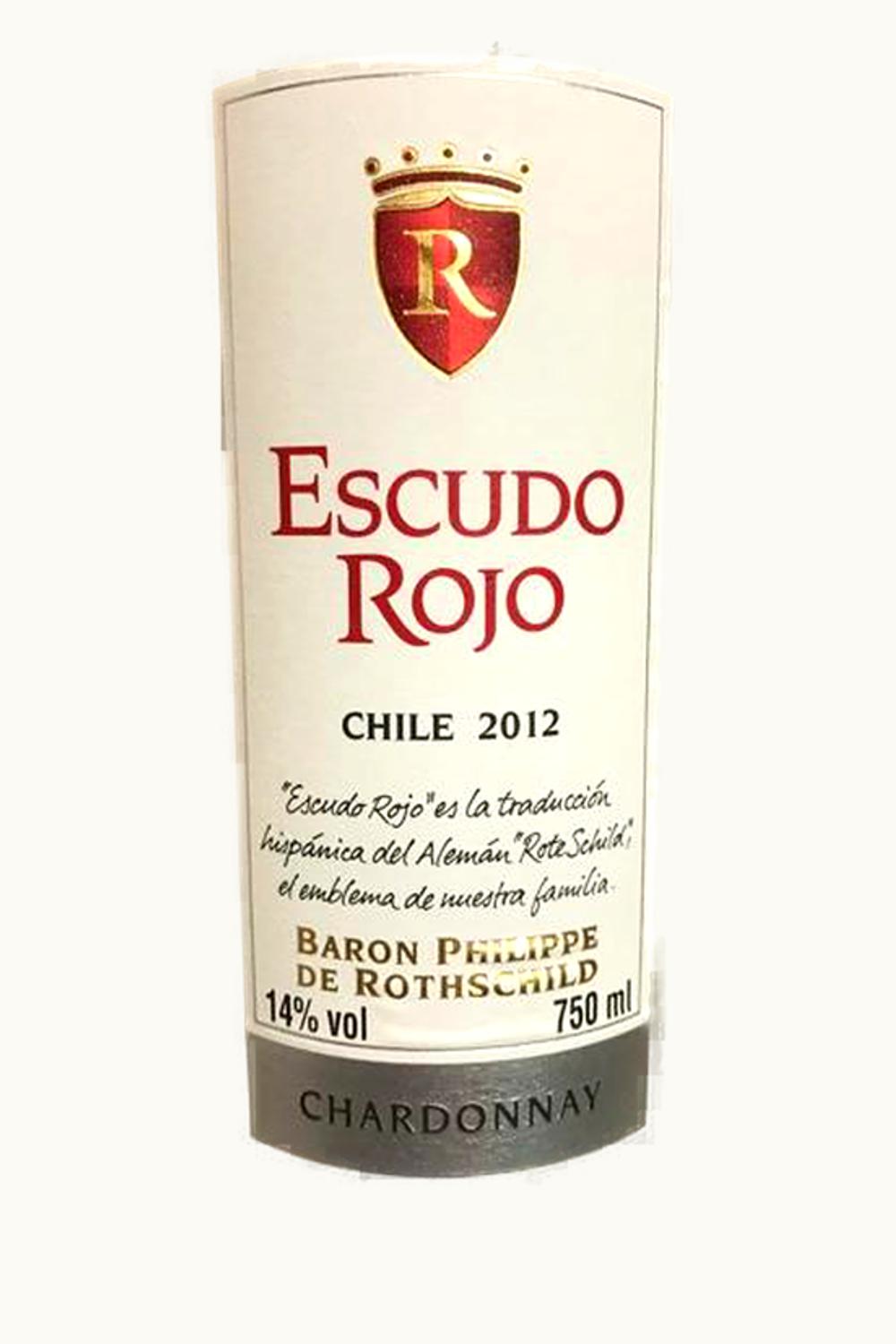 Baron Philippe de Rothschild Escudo Rojo Chardonnay Casa Blanca Valley Chile, 2012