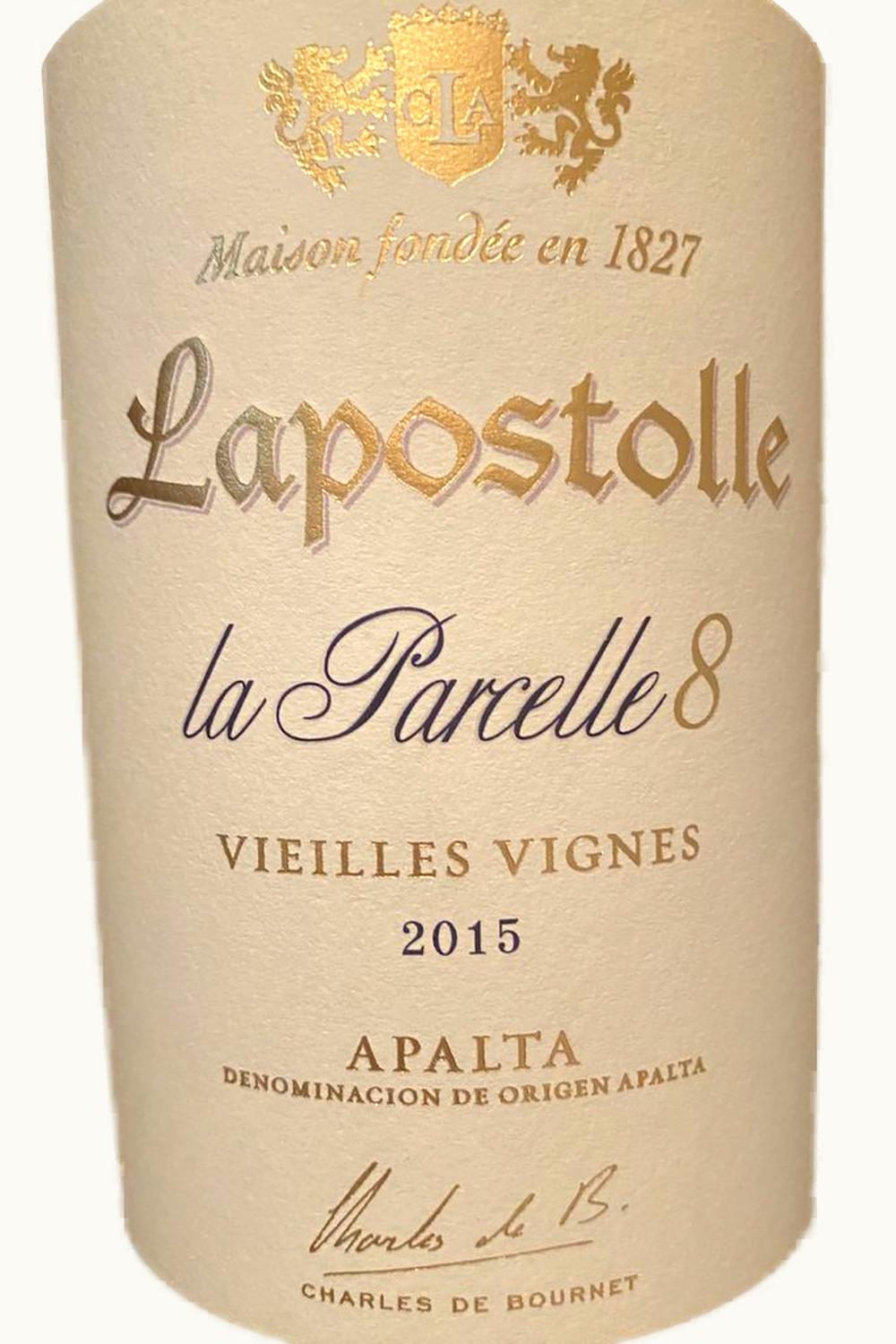 Lapostolle La Parcelle Eight Vieilles Vignes Apalta Colchagua Valley Chile, 2011