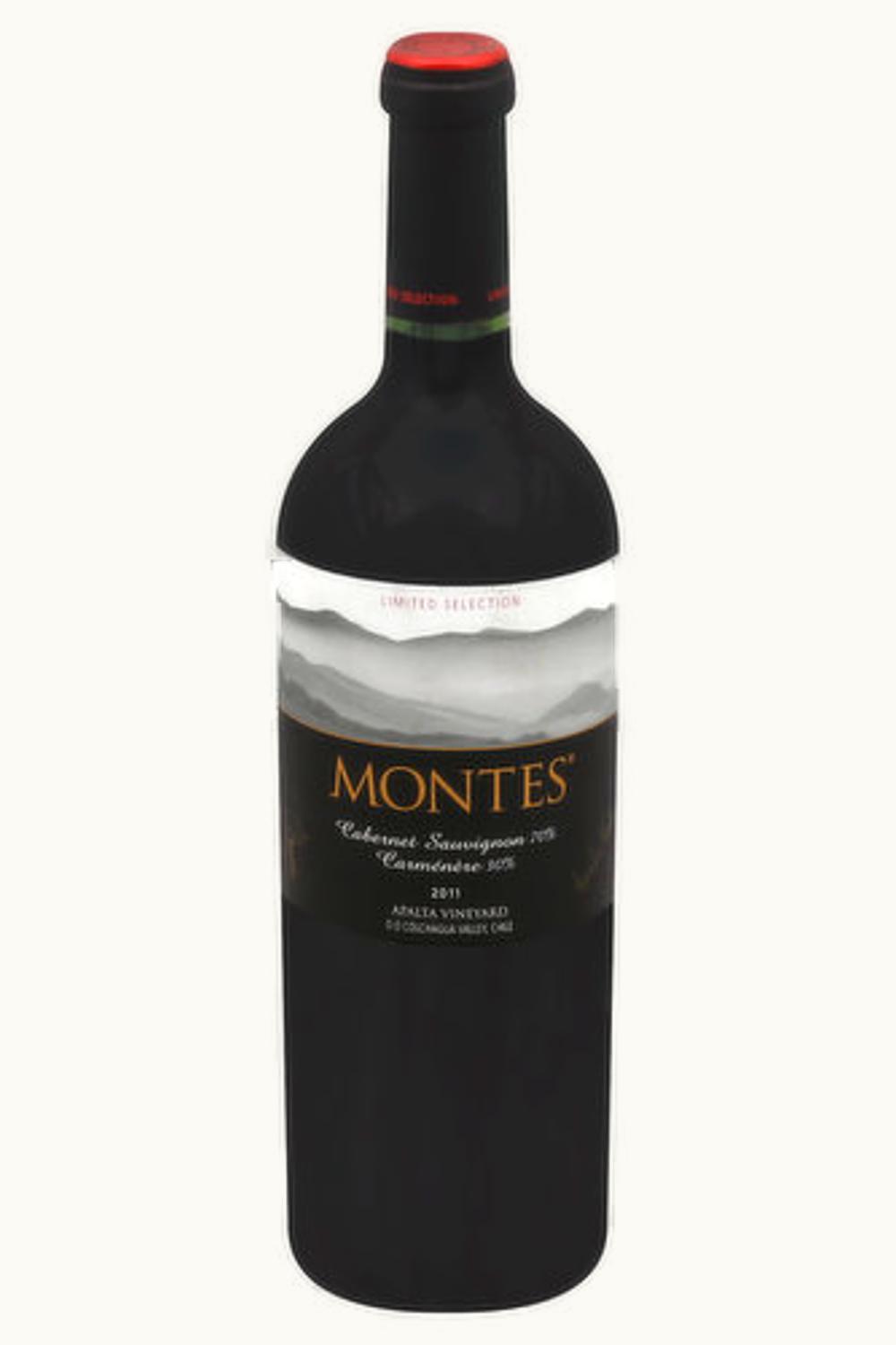 Montes Montes Limited Selection Cabernet Sauvignon Carmenere Apalta Colchagua Valley Chile, 2011