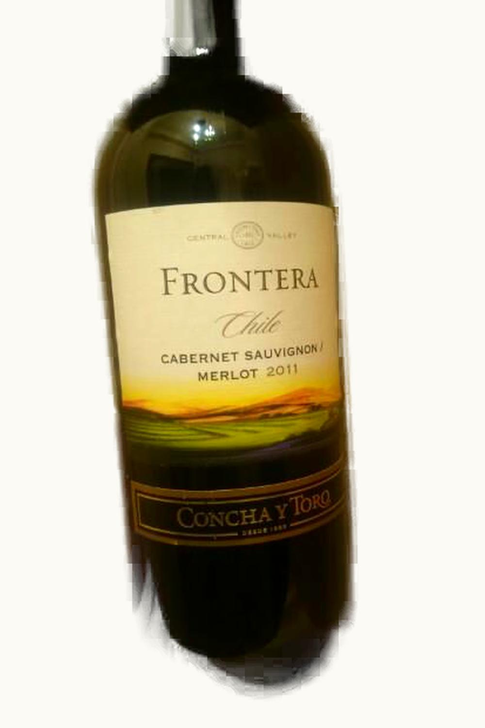 Concha y Toro Concha y Toro Frontera Cabernet Sauvignon Merlot Central Valley Chile, 2011