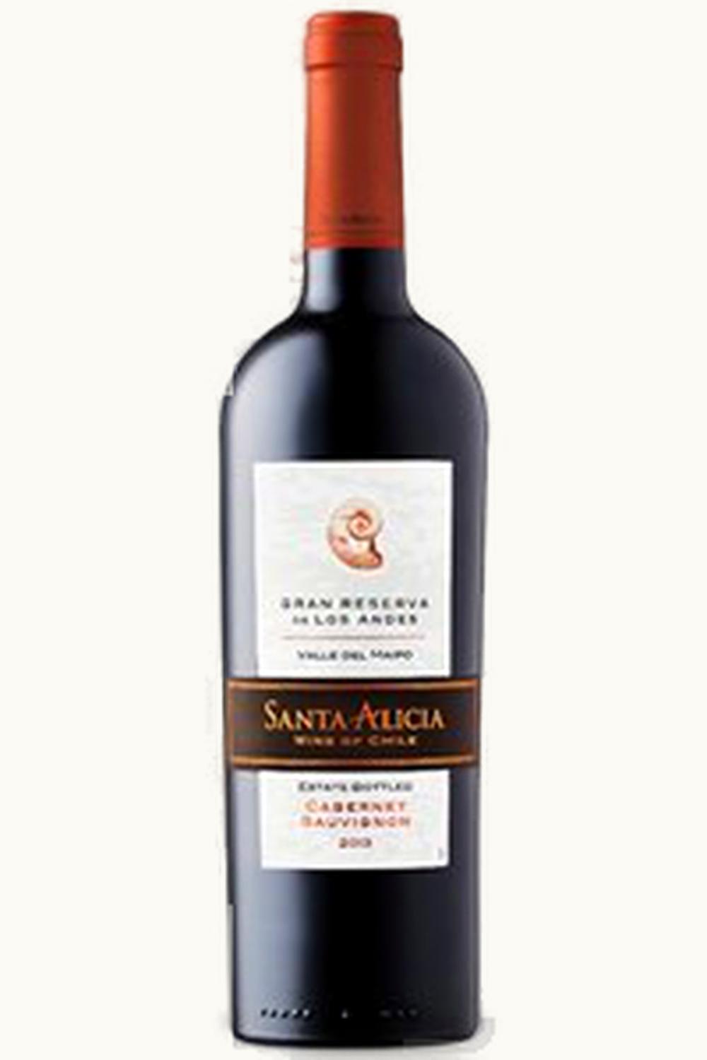 Santa Alicia Santa Alicia Grand Reserve de los Andes Cabernet Sauvignon Maipo Valley Chile, 2011