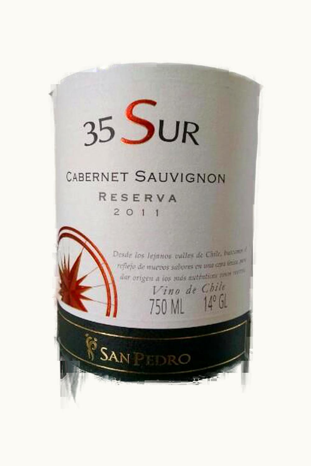 VIña San Pedro Viña San Pedro 35 South Sur Reserve Sauvignon Blanc Chile, 2011