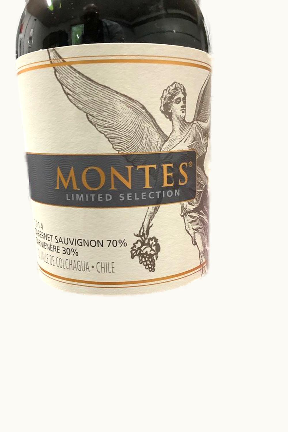 Montes Montes Limited Selection Cabernet Sauvignon Carmenere Apalta Colchagua Valley Chile, 2010