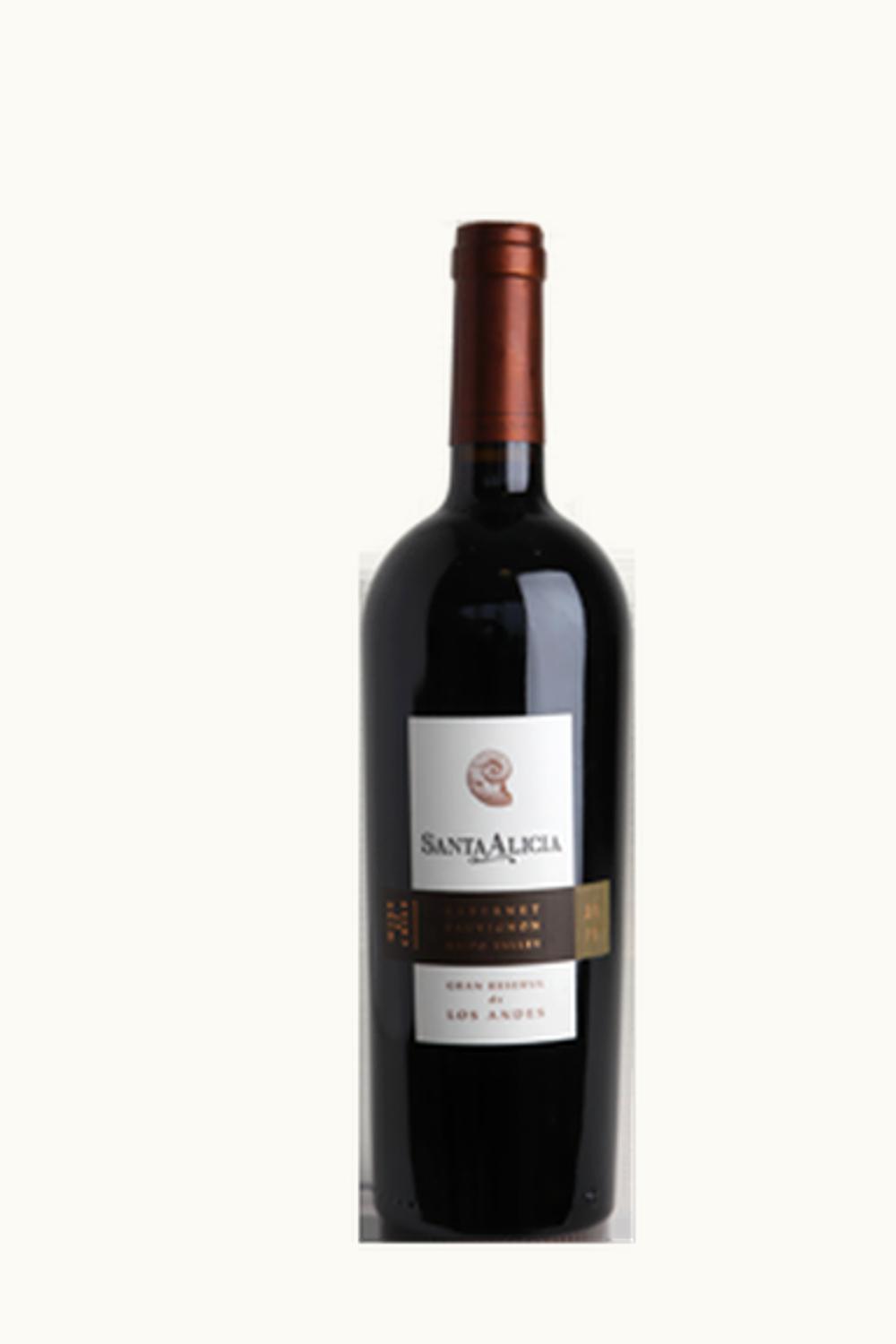 Santa Alicia Santa Alicia Grand Reserve de los Andes Cabernet Sauvignon Maipo Valley Chile, 2010