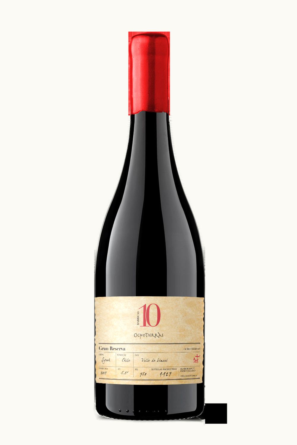 VIña Ocho Tierra Viña Ocho Tierra Ten Barrica Grand Reserve Syrah Limari Valley Chile, 2010