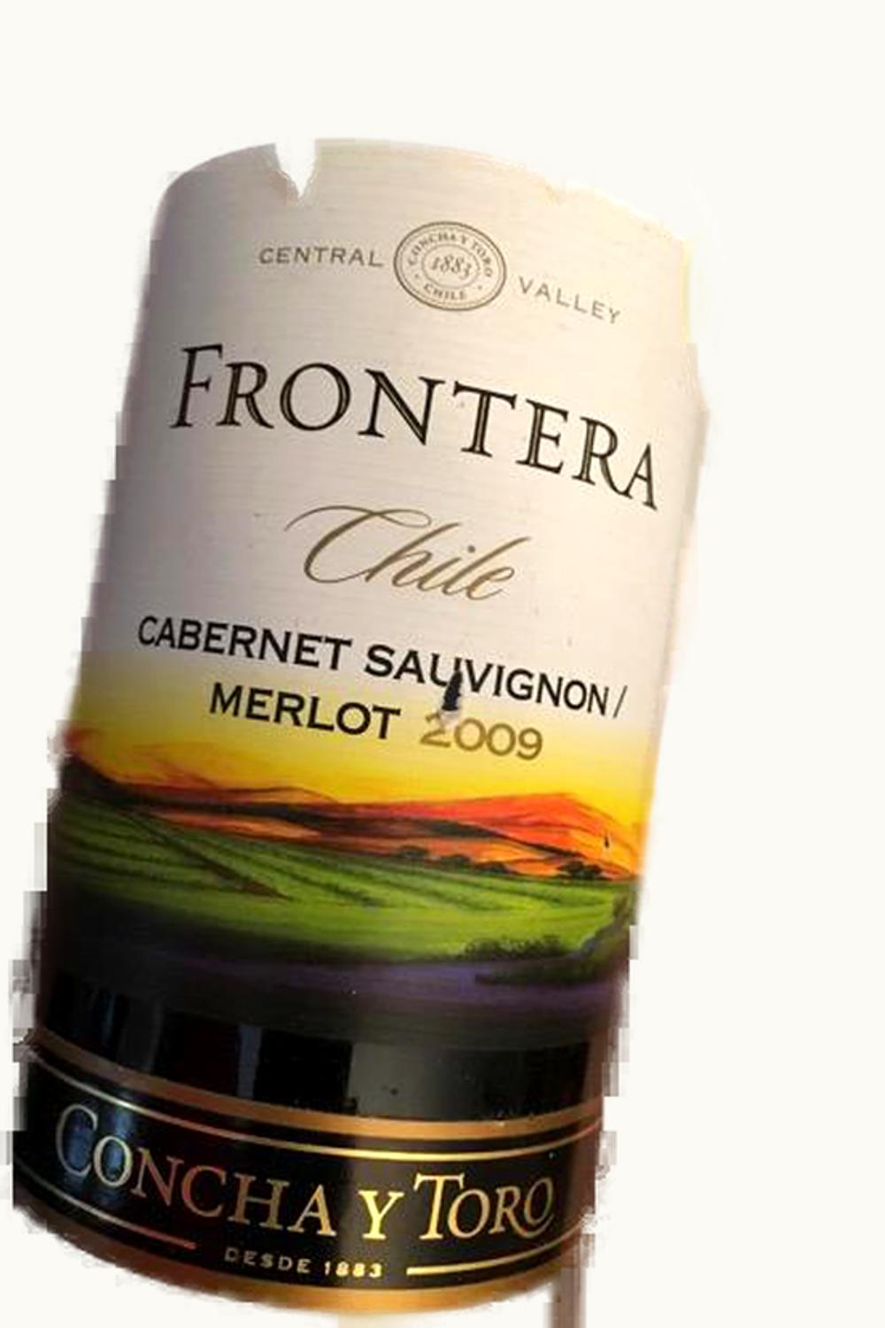 Concha y Toro Frontera Cabernet Sauvignon Merlot Central Valley Chile, 2009