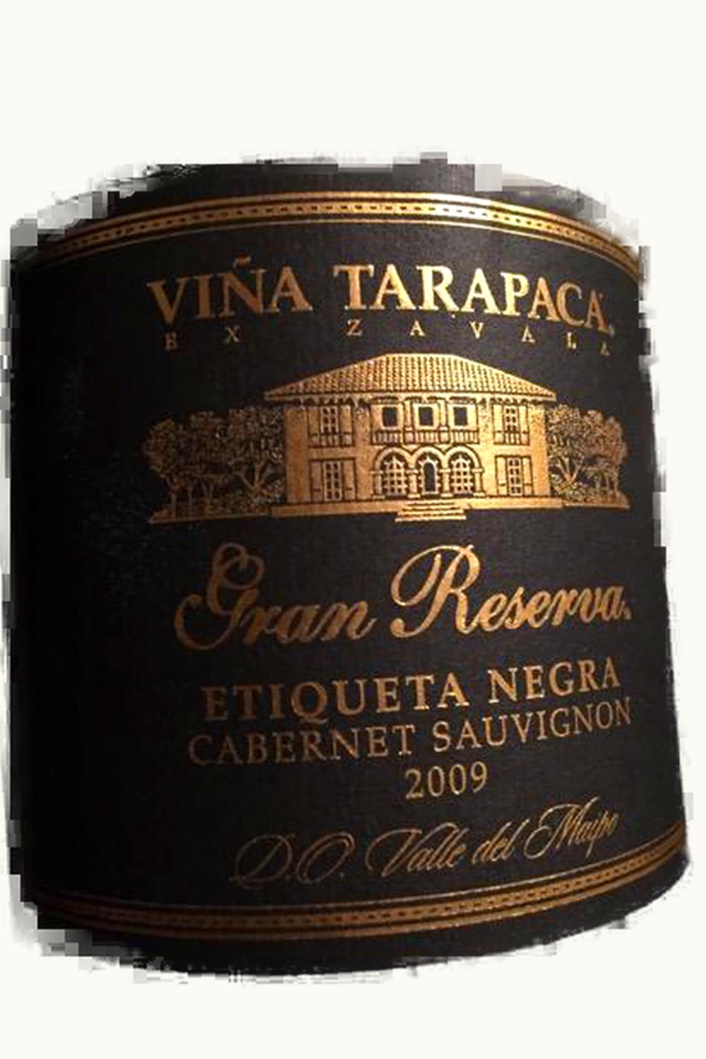 VIña Tarapacá Viña Tarapacá Etiqueta Negra Grand Reserve Cabernet Sauvignon Maipo Valley Chile, 2007