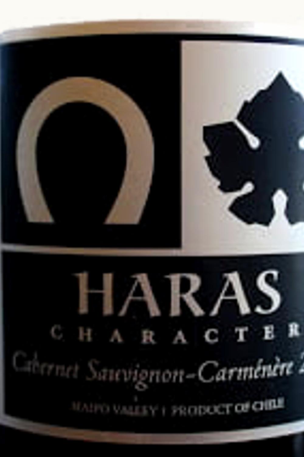 VIña Haras de Pirque Viña Haras de Pirque Character Cabernet Sauvignon Carmenere Maipo Valley Chile, 2007