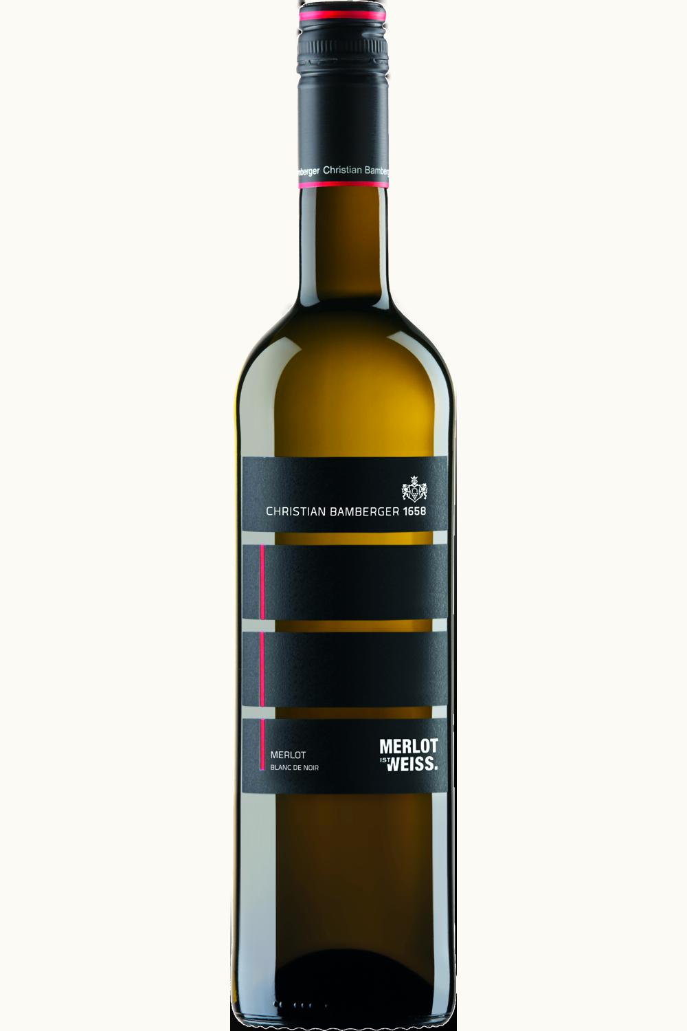 Christian Bamberger Christian Bamberger Merlot White Blanc de Noir, 2022
