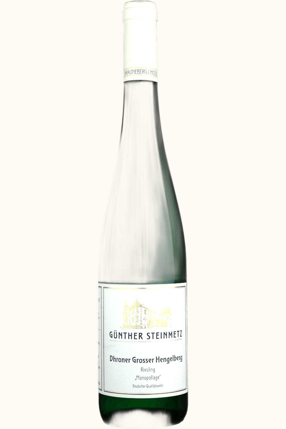 Günther Steinmetz Günther Steinmetz Monopollage Dhroner Grosser Hengelberg Riesling, 2022