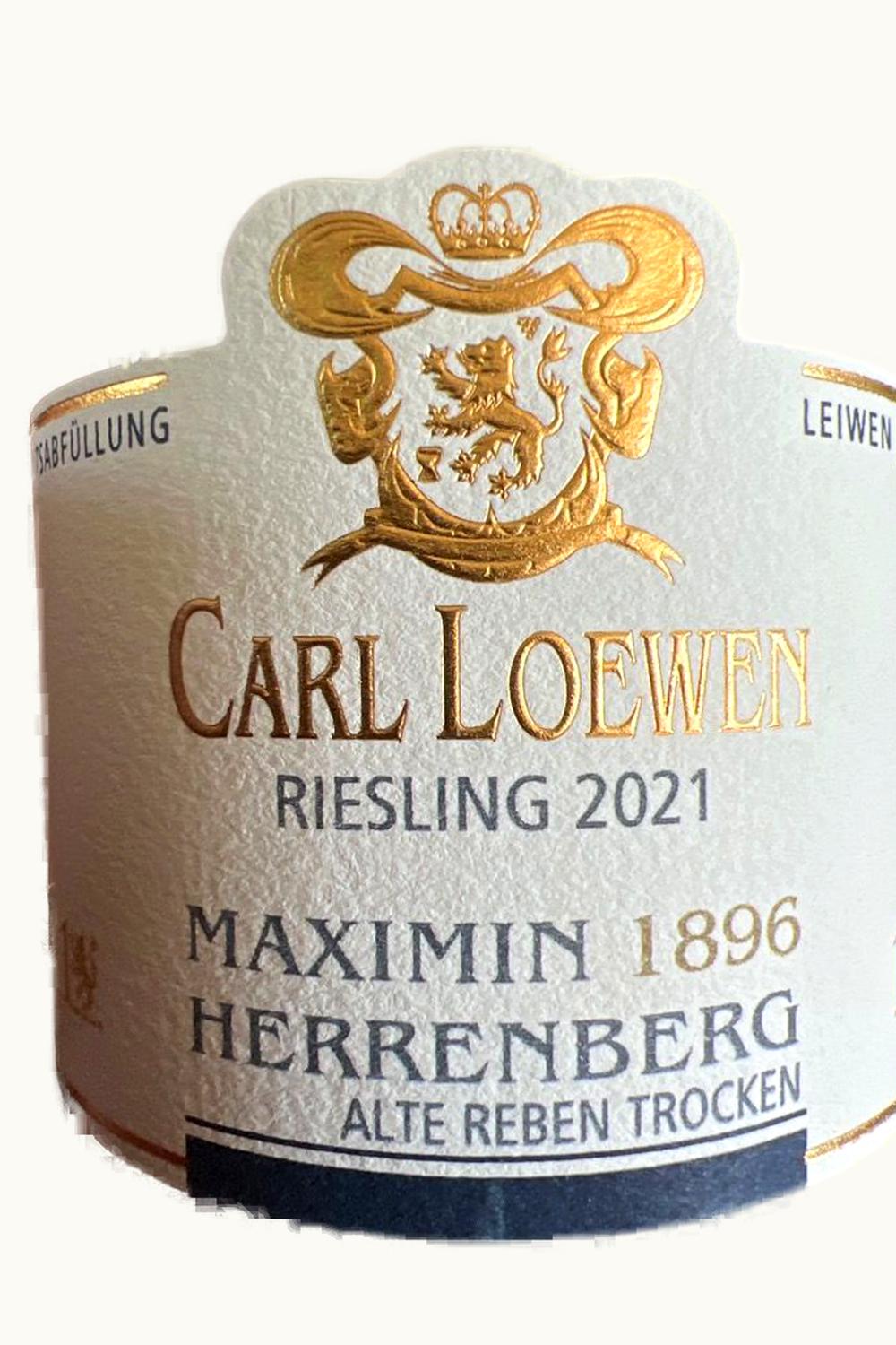 Carl Loewen Longuich Maximin Herrenberg Alte Reben Riesling, 2021