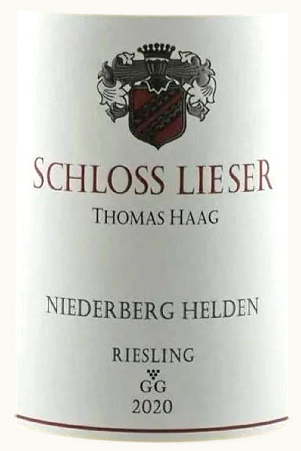 Schloss Lieser Schloss Lieser Niederberg Helden Riesling Auslese Gold Cap, 2020