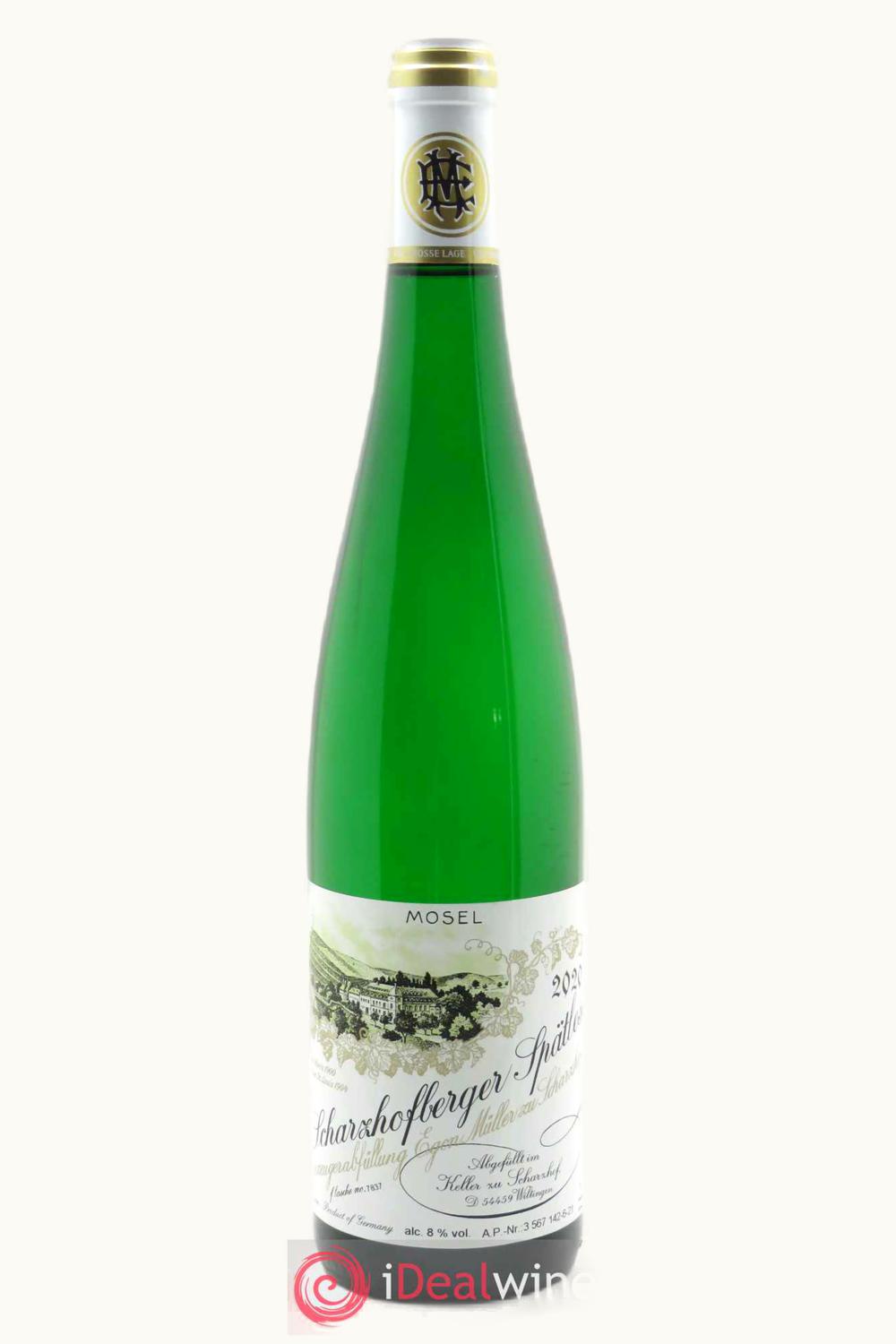 Egon Müller Egon Müller Scharzhofberger Riesling Spätlese, 2020